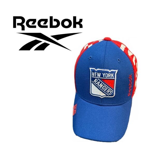 Reebok New York Rangers Draft Structured Center Ice Hat - Picture 3 of 5